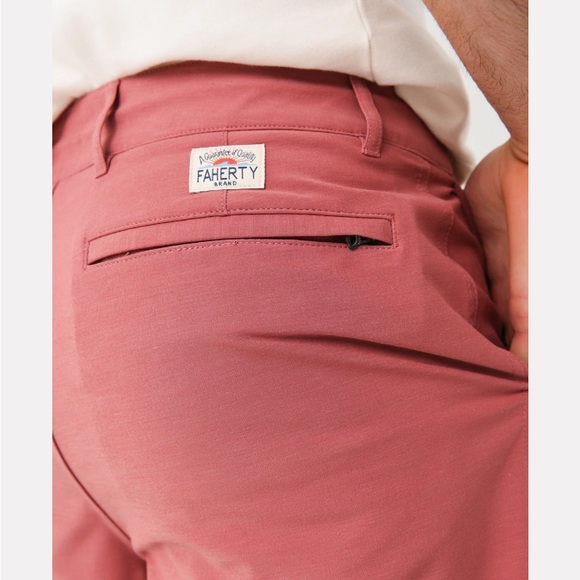 FAHERTY Men’s All Day Shorts | 33 | Salmon - Picture 9 of 9